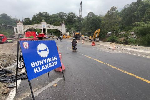 BPJN pastikan jalur Lembah Anai buka 24 jam saat mudik lebaran