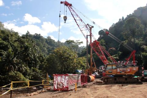 BPJN: Progres pengerjaan jalan layang Sitinjau Lauik capai 15 persen