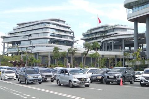 Tujuh ribu kendaraan per hari menuju IKN pada masa libur Lebaran