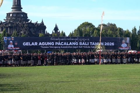 Ribuan pecalang dikerahkan jaga kerukunan umat saat Nyepi dan Lebaran