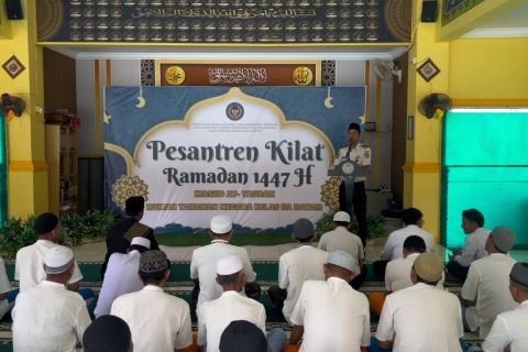 Warga Binaan Rutan Batam antusias ikuti Pesantren Kilat Ramadhan