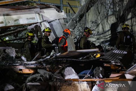 Rudal Iran hantam bangunan di Haifa, Israel