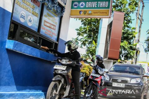 Inovasi pajak, kini bisa bayar lewat drive thru di Palangka Raya