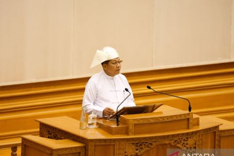 Min Aung Hlaing dilantik sebagai Presiden Myanmar
