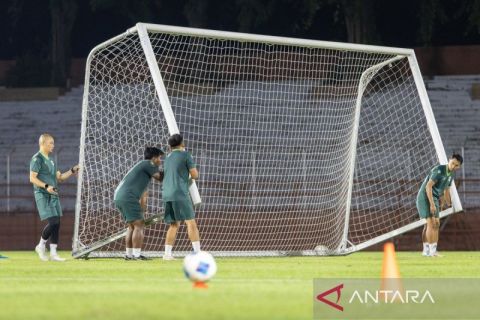 Timnas U-17 matangkan latihan jelang laga perdana Piala AFF