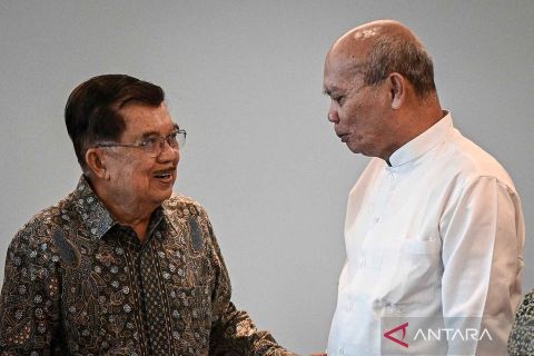 Jusuf Kalla temui tokoh perdamaian Malino terkait polemik tudingan penistaan agama