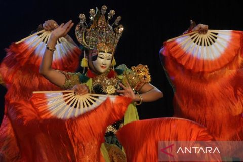 Pergelaran Wayang Topeng Malangan padukan tari klasik dan gamelan kontemporer