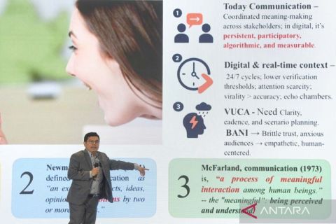 Dirut Kantor Berita Antara jadi narasumber pada Kopdar Humas Imigrasi 2026