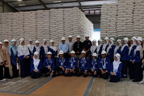 Bulog Sumut edukasi siswa tentang ketahanan pangan Indonesia