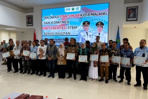 Kota Malang capai 100 persen Sanitasi Total Berbasis Masyarakat