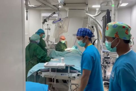 RSUD Undata Palu perdana tangani kasus kebocoran jantung tanpa operasi