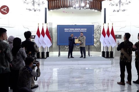Sertijab Kepala Bakom, Qodari komitmen perkuat komunikasi pemerintah