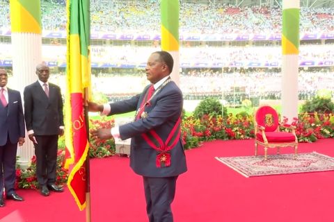 Denis Sassou-Nguesso dilantik kembali sebagai presiden Kongo