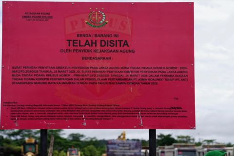 Kejagung dan Satgas PKH sita lahan tambang ilegal PT AKT di Kalteng