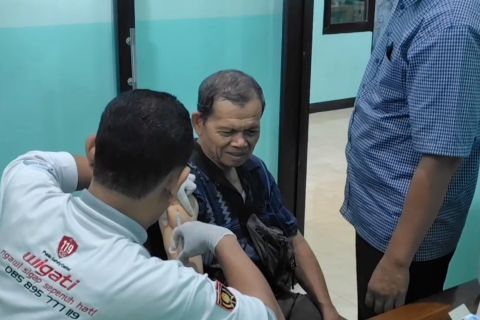 Ratusan calon jamaah haji asal Ngawi jalani vaksinasi