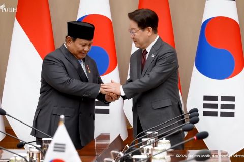 Saksikan 10 MoU, Prabowo: Kemitraan RI-Korsel jujur dan terbuka