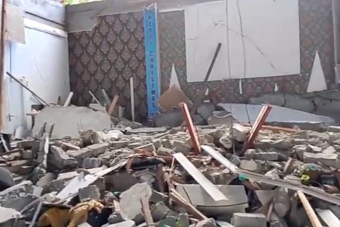 Gempa 7,6 SR di Bitung, satu warga dilaporkan tewas