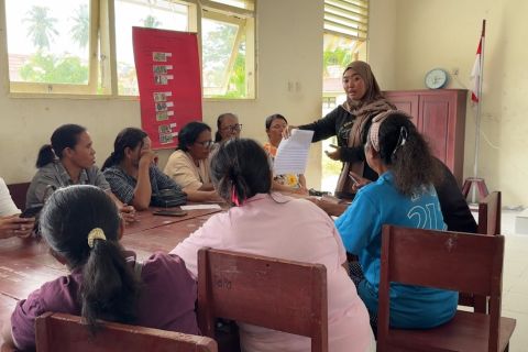 Lokakarya konservasi & ekonomi demi perempuan TNS Maluku yang berdaya
