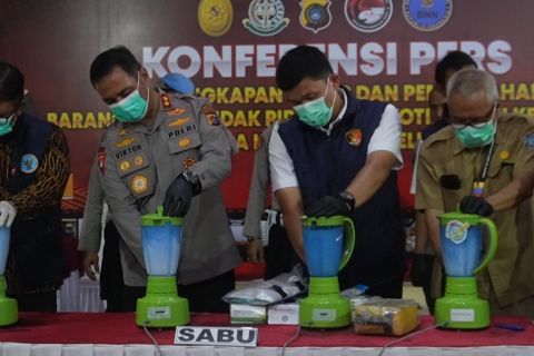 Polda Babel musnahkan narkotika hasil tangkapan Triwulan I Tahun 2026