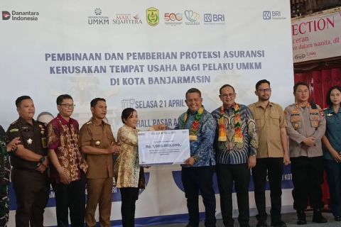 Pemkot Banjarmasin beri asuransi Rp1 miliar untuk 200 UMKM