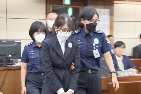 Vonis banding, istri eks Presiden Korsel dihukum 4 tahun