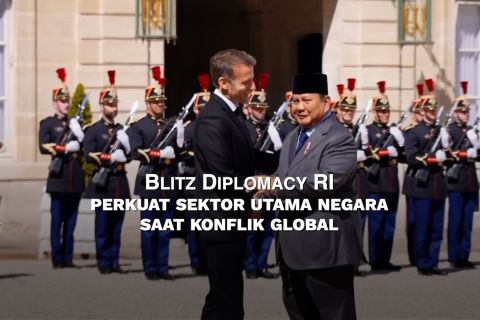 Blitz diplomacy RI perkuat sektor utama negara saat konflik global