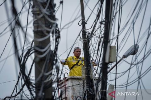 Penataan kabel jaringan utilitas di Jakarta Barat ditargetkan mencapai 12,2 kilometer pada 2026