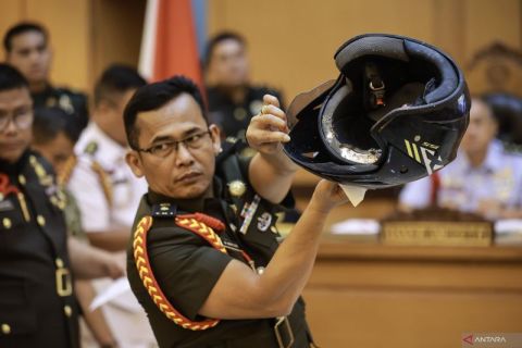 Sidang lanjutan kasus penyiraman air keras kepada aktivis KontraS Andrie Yunus