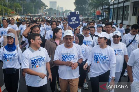 Fun walk Hari Kebebasan Pers Dunia 2026