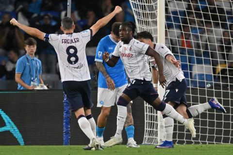 Liga Italia : Bologna tekuk Napoli 3-2