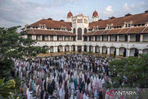 Pelaksanaan Shalat Idul Adha 1447 H di sejumlah tempat di Indonesia