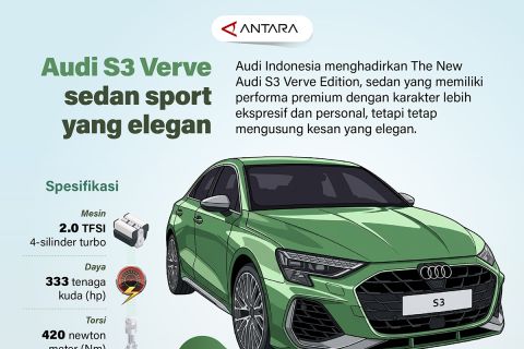 Audi S3 Verve, sedan sport yang elegan