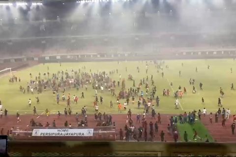 Polisi tetapkan sembilan tersangka kericuhan Persipura VS Adhyaksa FC