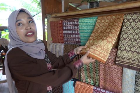 Tenun Songket Aceh warisan budaya yang dilirik pasar nasional