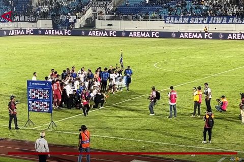 Arema FC akhiri musim dengan kemenangan 3-1 atas PSIM