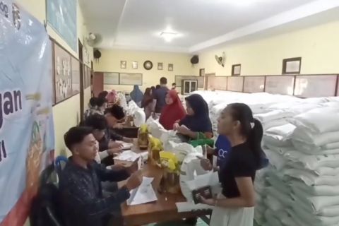 Bulog Madiun salurkan 3.338 ton beras&nbsp;bagi 166 ribu KPM di Ngawi