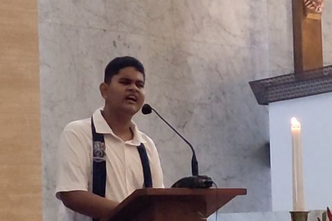 Gereja St. Bongsari Semarang libatkan ABK jadi petugas liturgi