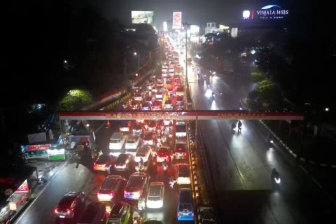 Hari kedua libur panjang, wisatawan ke Puncak turun 6,5 persen