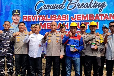 Jembatan penghubung sembilan kampung di Serang direvitalisasi