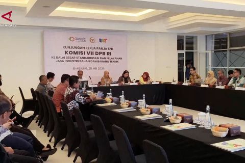 Komisi VII DPR soroti penguatan SNI demi daya saing industri nasional