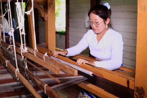 Myanmar lestarikan tradisi tenun melalui sekolah pelatihan