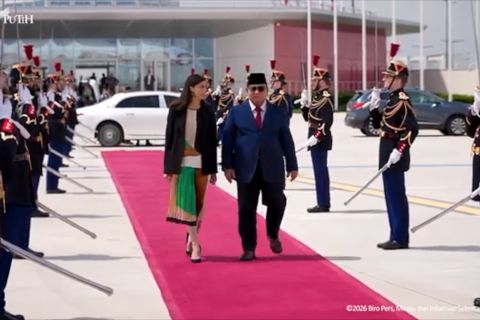 Presiden Prabowo resmi akhiri kunjungan kenegaraan di Prancis