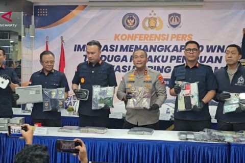 Ditjen Imigrasi bongkar tindakan scam investasi dari 210 WNA di Batam