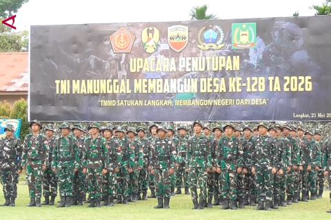 Pangdam I Bukit Barisan tutup program TMMD ke-128 di Langkat