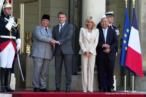 Prabowo dan Macron perkuat kemitraan strategis Indonesia-Prancis