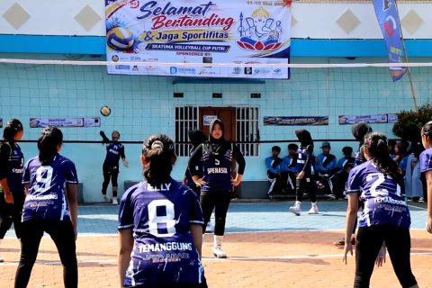 Turnamen voli antarpelajar Temanggung bidik bibit atlet untuk Porprov