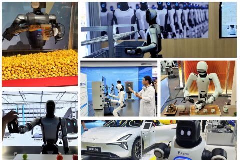 Industri robot China berkembang pesat dukung kehidupan modern