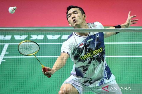 Jonatan Christie melaju ke 16 besar Polytron Indonesia Open 2026