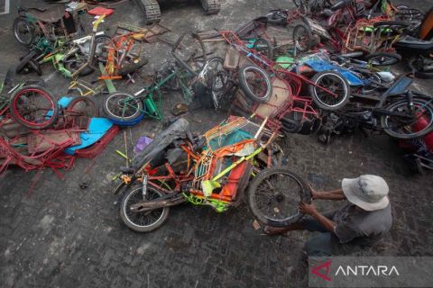 Yogyakarta accelerates transition from motorized to electric rickshaws