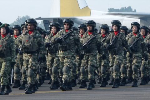 1.758 ASN lulus latihan dasar militer Komcad